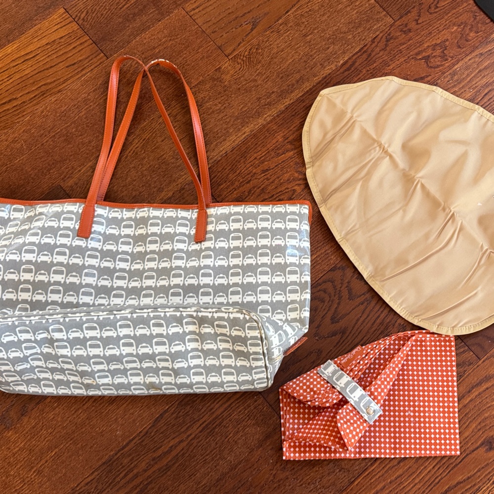 Dwell Studios x Thermos diaper bag